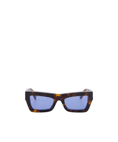 Off-white Charleston Geometric Sunglasses In Brown