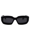 Off-white Charlotte Sunglasses In Black Dark Grey