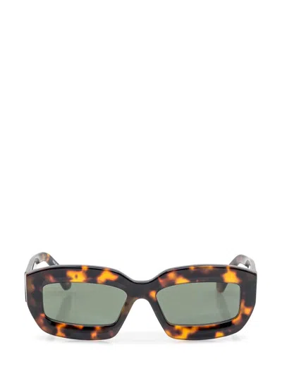 Off-white Charlotte Sunglasses In Havana-green