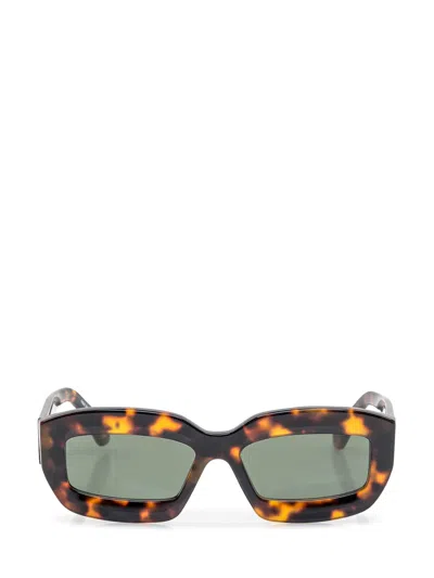 Off-white Charlotte Sunglasses In Havana-green