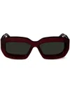 Off-white Charlotte Sunglasses In Red