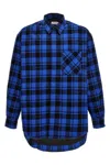 Off-white Check Flann Padded Overshirt Dark
