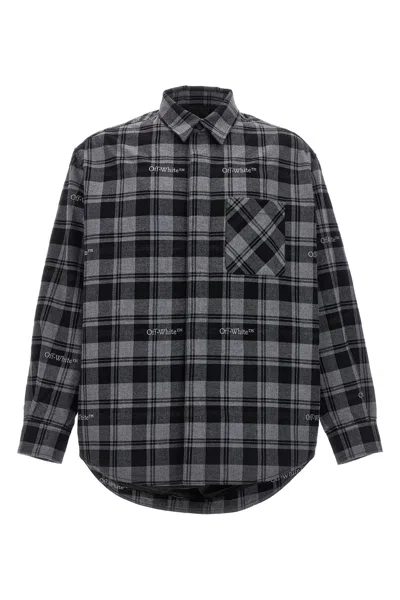 OFF-WHITE OFF-WHITE 'CHECK FLANNEL PADDED' JACKET