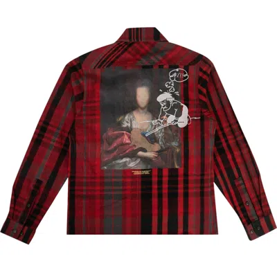 Pre-owned Off-white Check Mariana De Silva Shirt 'red'