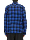 OFF-WHITE CHECK PRINT SHIRT