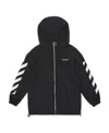 Off-white Chest Logo-print Jacket In Black