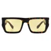Off-white Chester Camel Square Unisex Sunglasses Oeri149 6062 54 In Brown