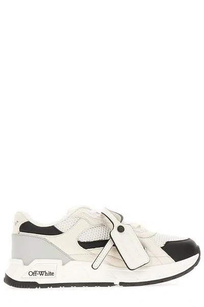 Off-white Chic Low-top Leather Sneakers For Women In Black