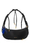 Off-white Off White Women Black Leather Shoulder Bag In Black