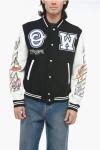 Off-white Logic Patch Varsity Jacket