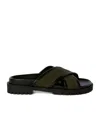 Off-white Chicago Criss Sandal In Black
