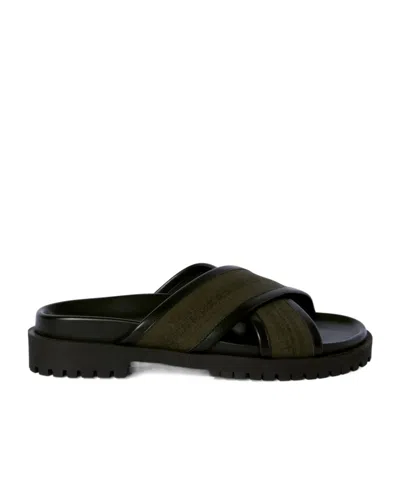 OFF-WHITE OFF-WHITE CHICAGO CRISSCROSS SANDALS