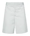 Off-white Chino Cotton Shorts In White