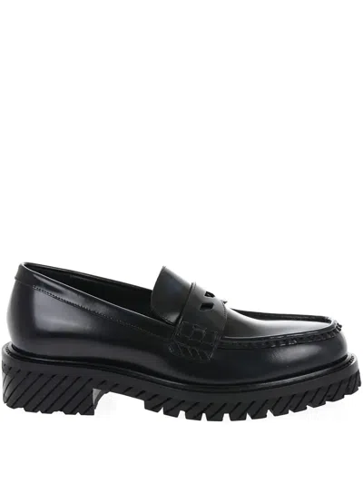 Off-white Chunky-sole Loafers In Black