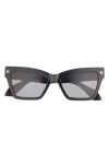 Off-white Cincinnati 56mm Cat Eye Sunglasses