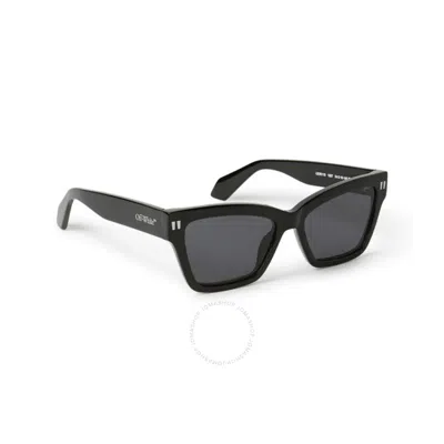 Off-white Cincinnati Dark Grey Cat Eye Unisex Sunglasses Oeri110 1007 54