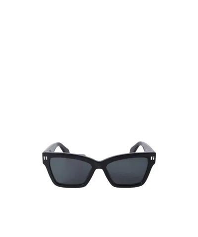Off-white Cincinnati Rectangle-frame Sunglasses In Black