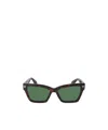 Off-white Cincinnati Rectangle-frame Sunglasses In Green