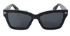 Off-white Off White Oeri110 Cincinnati 1007 Black Dark Grey Glasses In Black