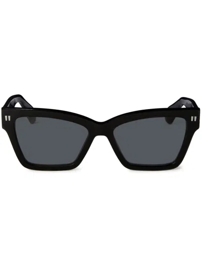 Off-white Cincinnati Sunglasses In Black Dark Grey