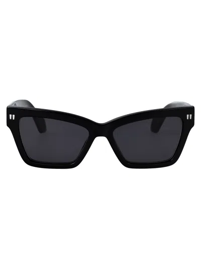 Off-white Cincinnati Sunglasses In Black Dark Grey