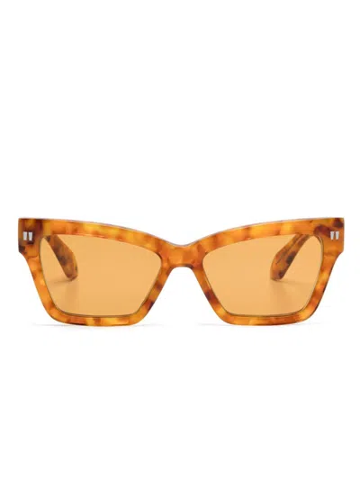 Off-white Cincinnati Sunglasses In Brown