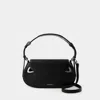 Off-white Clam Hobo Bag In Black