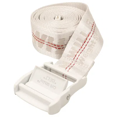 Pre-owned Off-white Classic Industrial Belt 'white' | Women's Size Onesize