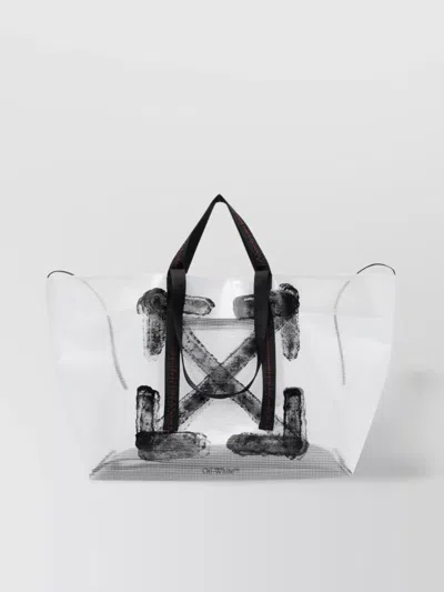 Off-white Clear Vision Tote Bag