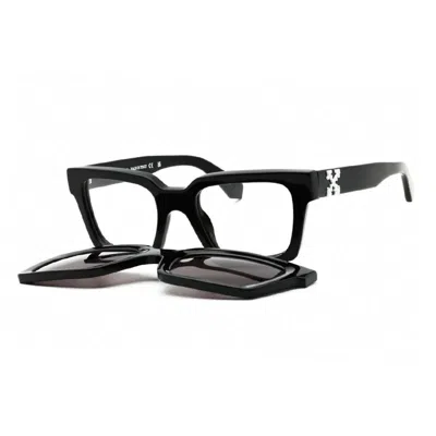 Off-white Clip On Dark Grey Clip On Sport Unisex Eyeglasses Oeri14c 1007 50