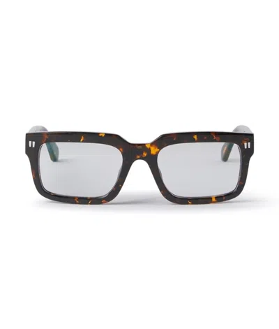 Off-white Clip On Square Sunglasses