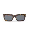 Off-white Clip On Square Sunglasses