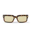 Off-white Clip On Square Sunglasses