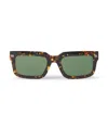 Off-white Clip On Square Sunglasses