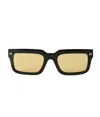 Off-white Chester Rectangular Sunglasses In Yellow