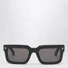 Off-white Clip-on Sunglasses 2 Black/green