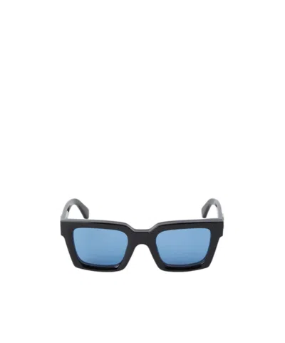 Off-white Clip-on Sunglasses In Blue