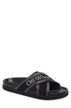 Off-white Cloud Crisscross Slide Sandal In Multi