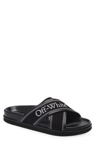 Off-white Cloud Crisscross Slide Sandal In Multi