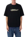 Off-white Arrow Skate Short Sleeve T-shirt In Black