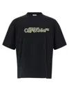 Off-white Cloudy Arrow T-shirt Black