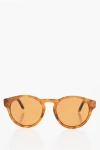 Off-white Clubmaster Oakland Sunglasses With Tortoiseshell Frame In Orange