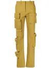 OFF-WHITE OFF-WHITE CO MULTIPOCKET STRAIGHT-LEG CARGO TROUSERS