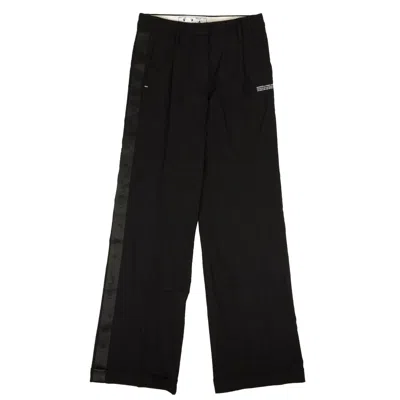 Pre-owned Off-white C/o Virgil Abloh Black Formal Dress Pants Size 2/38 $955