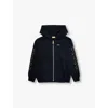 Off-white Arrow Stitch Hoodie In Black - Lime