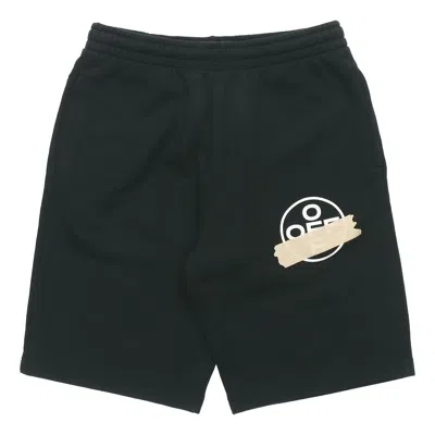 Off-white C/o Virgil Abloh Men's Black Tape Arrows Sweatshorts
