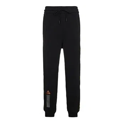 Off-white C/o Virgil Abloh Men's Black Tape Sweat Pants Black