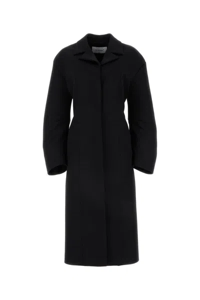 Off-white Coats In Black