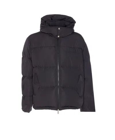 Off-white Coats In Black