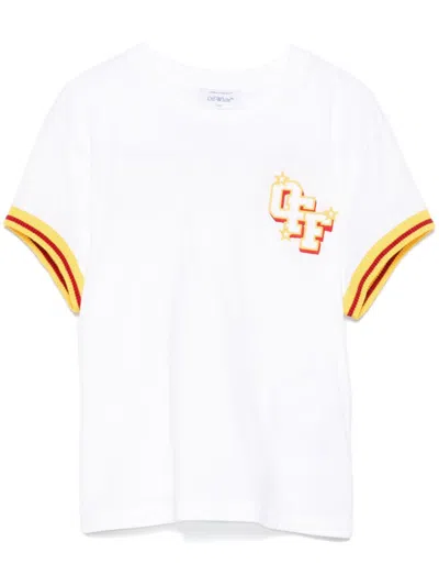 Off-white College T-shirt In White